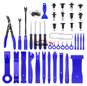 102 piece car door interioldisassembly pry tool setInstrument panel audio disassembly tool