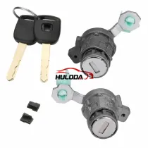 72145S73003 72146S73003 Left & Right Door Lock Cylinder With Keys Kit Fit For Honda Civic CR-V Element Odyssey S2000