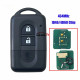 For Original Nissan  smart card key 2 Button -key folding remote control key 433 Mhz  with ID46 /4D60 Chip