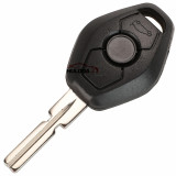 For BMW EWS 3 button key remote control car key 433/315MHZ sub factory ID44-7935 chip