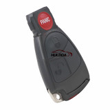 For Mercedes Benz car remote control black 2/3/4 button  key remote intelligent car key card 315/433 Mhz