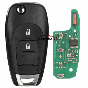 For 2 button key, 3 button key, 4 button key Chevrolet remote control car key ID46 chip 315/433Mhz with circular groove on the back