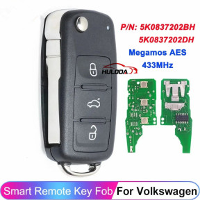 For VW Caddy Transporter Beetle Jetta Sharan Scirocco Polo Tiguan Remote Key Fob 5K0837202BH 5K0837202DH Original MQB