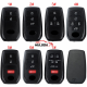 For Toyota 2/3/4/5/6 button key shell  used for toyota sienna