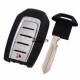 For Nissan 3/4/5 button remote key blank