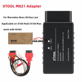 XTOOL CAN FD XTOOL M821 Adapter for Mercedes Benz All Key Lost M822 for Toyota 8A Chip for KC501 X100 Pad3 X100Max Key programme