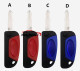 For Honda-Motor  bike key blank, black and blue corlour 