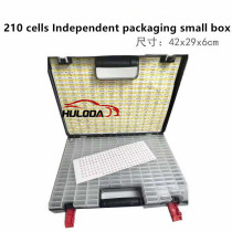 Super large car key embryo sorting box 210 cells Independent packaging small box