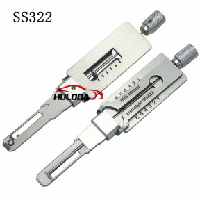 SS322 LISHI 2-in-1 ABS Master LISHI Style 2 IN 1 Locksmith Tools  