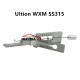 SS315 6 cut 2-in-1 Locksmith Tools for  Civil Lock Hand Tool ，used for Ultion 3star WXM