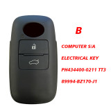 For toyota FT Perodua Smart Key Remote Control Key Smart Card 4A