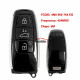 Original MLB Remote 3 Button 434 Mhz 5M Chip Blanku KEY For A6 C8 4K A8 D5 4N Q7 4M Smart key FCC ID 4N0959754EG