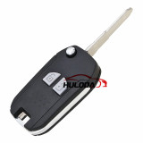 For Suzuki 2 button modified folding remote key blank With  HU133 blade