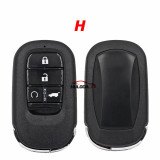 For new Honda XRV CRV HRV smart card 433MHZ 4A Chip FCC ID: KR5T P-4