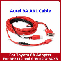 Autel 8A AKL Cable For Toyota Non-Smart Key All Keys Lost Adapter Work with G-Box2 G-BOX3 and APB112 Car Diagnostic Cables