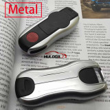 Metal Car Smart Remote Key Case Fob Cover Shell for Porsche Panamera Spyder Carrera Macan Boxster Cayman Cayenne 911 970 981 991