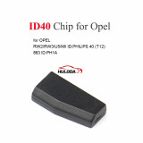 ID40 Carbon Auto Transponder Ceramic Car Blank Key Chip For Opel Vauxhall Astra Vectra Zafira