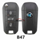 KEYDIY B Series B47-3 button Remote Control for peugoet 508 style for KD900 KD-X2 Mini KD
