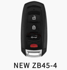 for Geely Style KEYDIY KD ZB Series ZB45-4 button Universal Smart Remote Key for KD-X2 KD-MAX Key Programmer