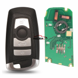 For BMW 3 5 7 Series 2009-2016 CAS4 F System Fob KR55WK49863  ID49  PCF7945 chip  CAS4  315/433/868Mhz Smart Remote Key KeylessGo