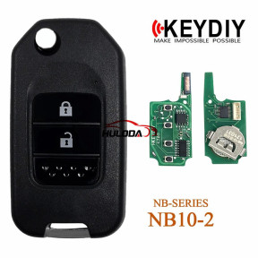 For Honda style 2 button keyDIY remote  NB10-2 universal   For mini KD and KD-X2 generate new keys
