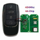 Original Smart Remote Key 4 Buttons 434Mhz 4A Chip For Chery Tiggo 8 Plus/ Tiggo /Tiggo 8 Pro Omoda 5 Proximity