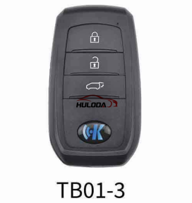  KEYDIY TB01-3 button Remote Smart key for Toyota Corolla RAV4 with 8A chip Support Board 0120