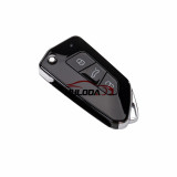 Xhorse XKGA81EN All Black GA08 Style 3 Buttons Wire Remote Key