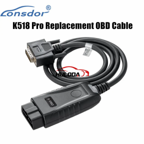 Lonsdor K518 Pro Replacement OBD Cable Only for Lonsdor K518 Pro/FCV