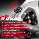 LAUNCH LTR-03 TPMS Sensors Update Ver. of LTR-01 TPMS Sensor (315MHZ+433MHZ) Tire Pressure Monitor System RF Dual Frequency