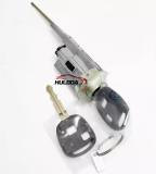 For the 03-09 Prado LC120 domineering ignition lock cylinder key lock single aluminum frame fixed seat