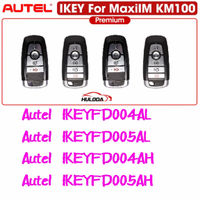 Autel Universal Remote IKEYFD004AL IKEYFD005AL IKEYFD004AH IKEYFD005AH For Ford Work With IM508 IM608 KM100 Premiun Type