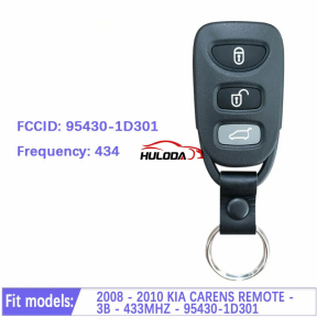 For KIA Carens 2008-2010 433MHZ 3 Button 95430-1D301 HM-TO13 Original Remote Smart Car Key Control Fob 