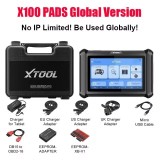 XTOOL X100 PADS Auto IMMO Key Programming Scanner Built-in CAN FD All Key Lost OBD2 All Systems Diagnostic Tool Upgraded X100PAD