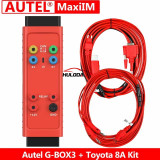 Autel GBOX3 Key Programming Tool G-BOX3 For Mercedes-Benz BMW Toyota 4A All Key Lost Work With Autel IM series Key Programmer