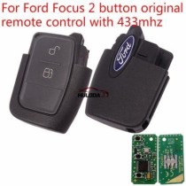 For Ford Focus and mondeo 2 button remote control with 433mhz original  PCB and aftermarket shell