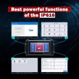 XTOOL IP616 OBD2 Scanner Automotivo Car Diagnostic Tools OBD2 Scanner Code Reader OBDII Key Coding Tool 28+Reset Function