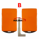 For Volvo  3 button XC60 XC90 S90 Smart card 17-18 rear Volvo Smart Key shell case without logo  Please choose the color you need