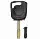 GTL For Ford mondeo transponder key blank  with  chip plug FO21 blade