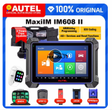 Autel MaxiIM IM608II IM608 PRO II Full IMMO Key Programmer Set J2534 ECU Programming Coding Scan Tool Bi-Directional Control