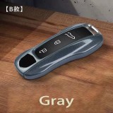 Solid Color ABS for Porsche Panamera Macan 718 Taycan 911 Cayman Boxster 9ya 971 Remote Smart Car Key Case Cover Fob Accessories