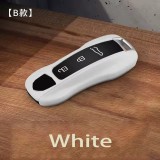 Solid Color ABS for Porsche Panamera Macan 718 Taycan 911 Cayman Boxster 9ya 971 Remote Smart Car Key Case Cover Fob Accessories