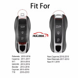 Solid Color ABS for Porsche Panamera Macan 718 Taycan 911 Cayman Boxster 9ya 971 Remote Smart Car Key Case Cover Fob Accessories
