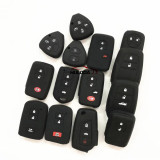 Please select the style and fill in the quantity Silicone Key Case For Toyota Camry CHR Corolla RAV4 Avalon Land Cruiser Prado Prius Remote Fob Cover 2 3 4 Button 2017 2018 2019