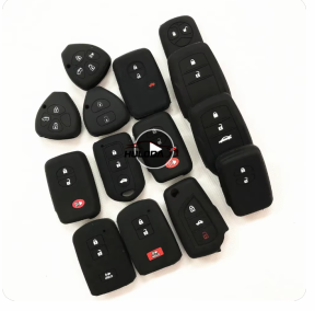 Please select the style and fill in the quantity Silicone Key Case For Toyota Camry CHR Corolla RAV4 Avalon Land Cruiser Prado Prius Remote Fob Cover 2 3 4 Button 2017 2018 2019