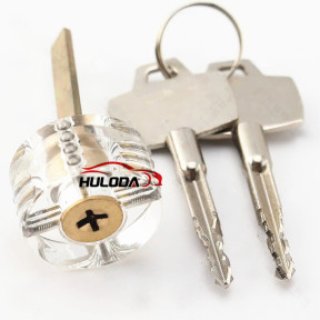 Visible for Locksmith Supplier Practice Training Skill Cutaway Inside Copper Padlock Tool for Locksmith Supplier Practice
