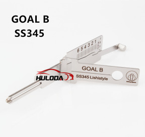 GOAL B SS345 Lishistyle 2-IN-1 Locksmith Tools for for Japan Lock