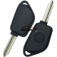 For Peugeot 1 button remote key blank with SX9 blade without logo