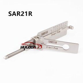 SAR21R Lishistyle 2-IN-1 Locksmith Tools for for Civil Lock Hand Tool Lock