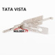 TATA VISTA Lishistyle 2-IN-1 Locksmith Tools for for TATA  LOCK